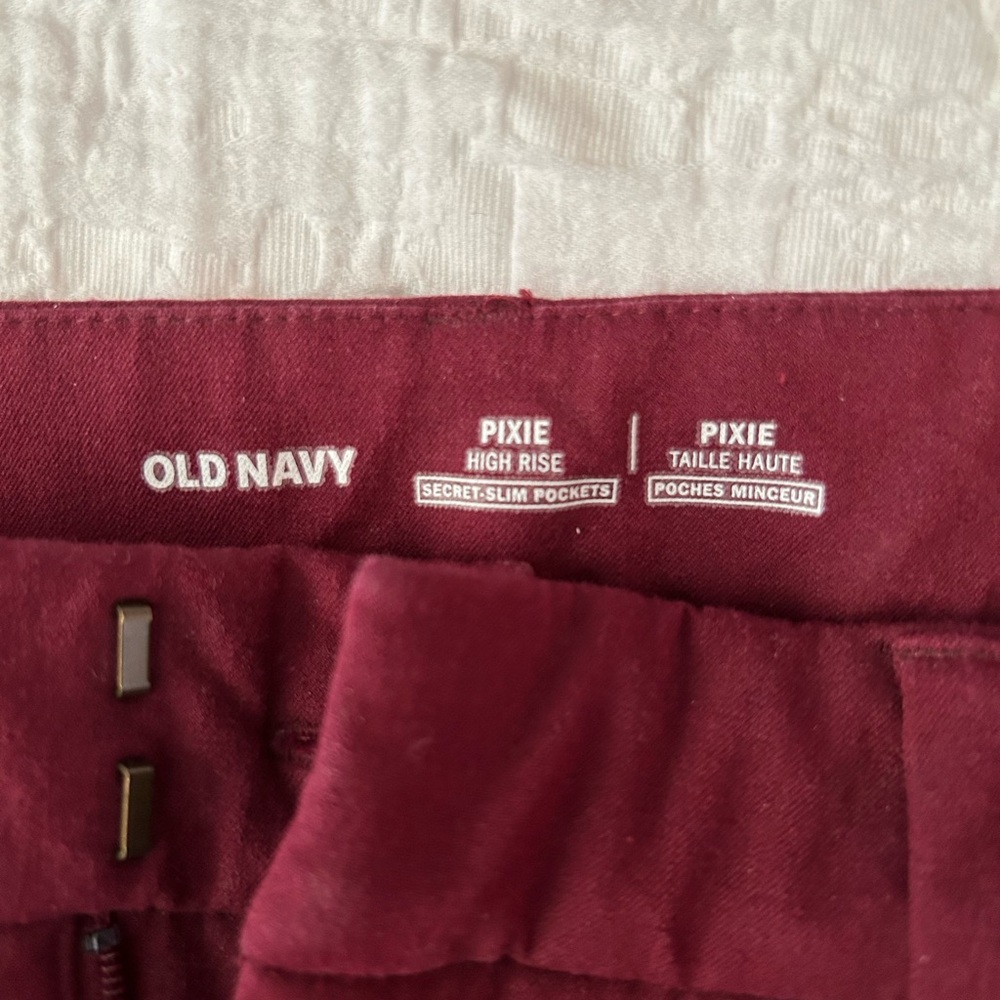 Old Navy Pixie High Rise Pants - Picture 3 of 4